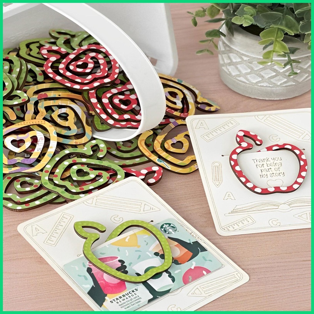 Bộ 4 Kẹp Giấy Đánh Dấu Trang Sách Chống Trượt Hình Trái Cây Hoạt Hình