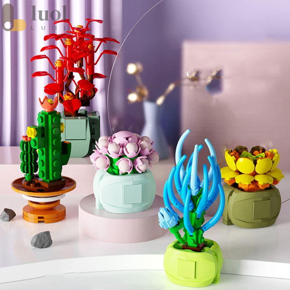 Đồ Chơi Lắp Ráp Hình Hoa Hồng DIY