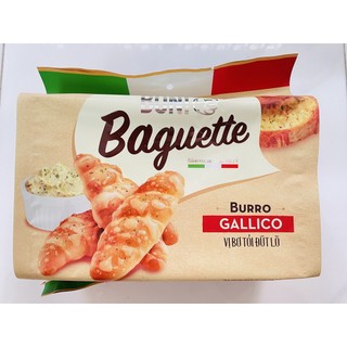  Bánh Mì Baguette Bon Orion Nướng Vị Bơ Tỏi Kiểu Ý 180g   5 gói x 36g   