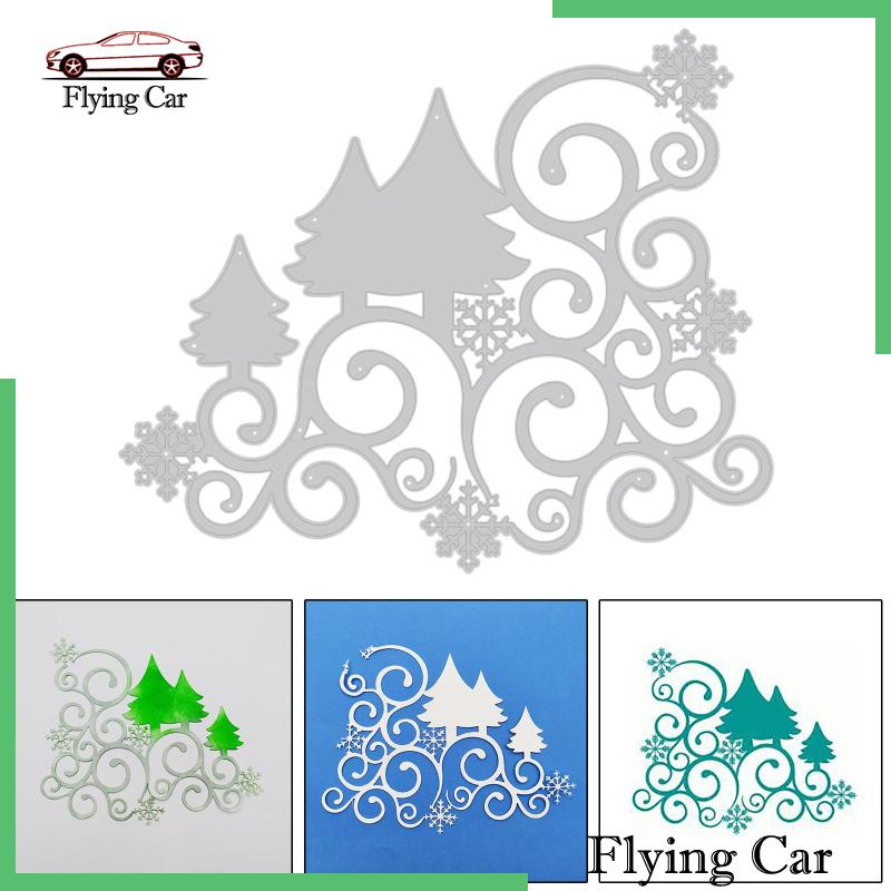 Khuôn Cắt Giấy Kim Loại Trang Trí Chủ Đề Giáng Sinh