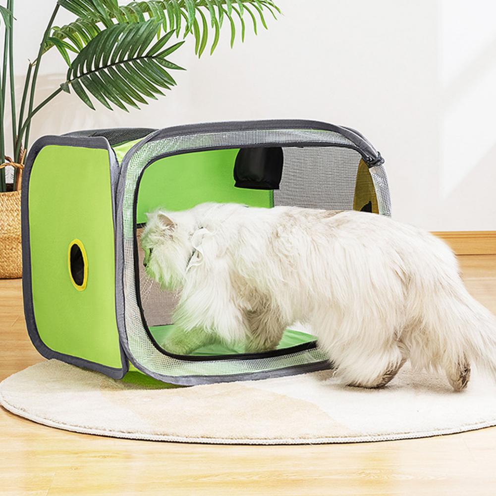 Hộp Máy Sấy Lông Cho Thú Cưng Nhanh Công Suất Lớn Vải Oxford Thoáng Khí Hộp sấy khô cho thú cưng  có thể gập lại   KKPETS