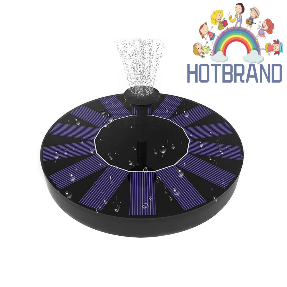 Đài Phun Nước 16cm Sử Dụng Năng Lượng Mặt Trời