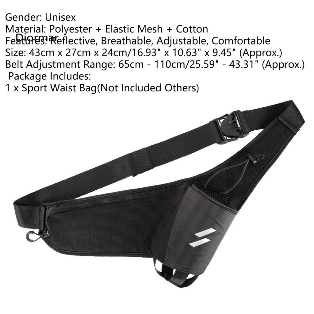 Túi Đeo Hông Thể Thao Siêu Nhẹ Sức Chứa Lớn Có Thể Điều Chỉnh Cho Nam Và Nữ