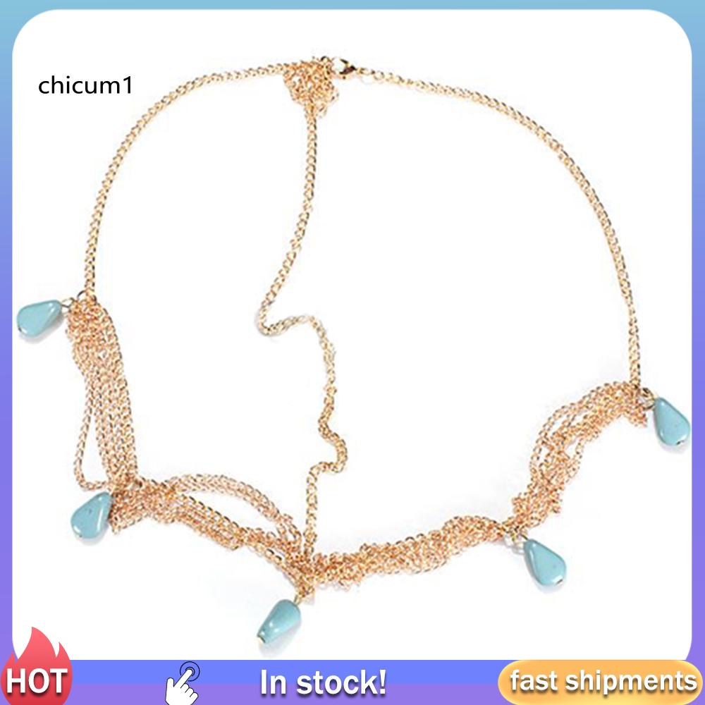 Băng Đô Cài Tóc Hình Vương Miện Phong Cách Bohemian Cho Nữ