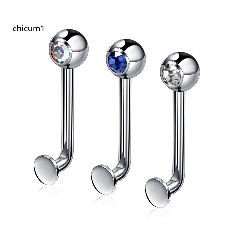 1 Khuyên Xỏ Cơ Thể Thời Trang Bằng Thép Không Gỉ