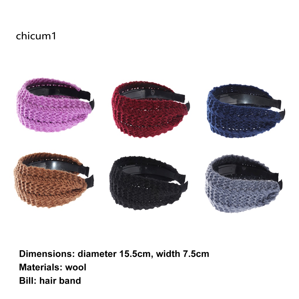 Băng Đô Bện Dây Thân Thiện Với Làn Da Màu Sắc Trơn Đơn Giản Dành Cho Nữ