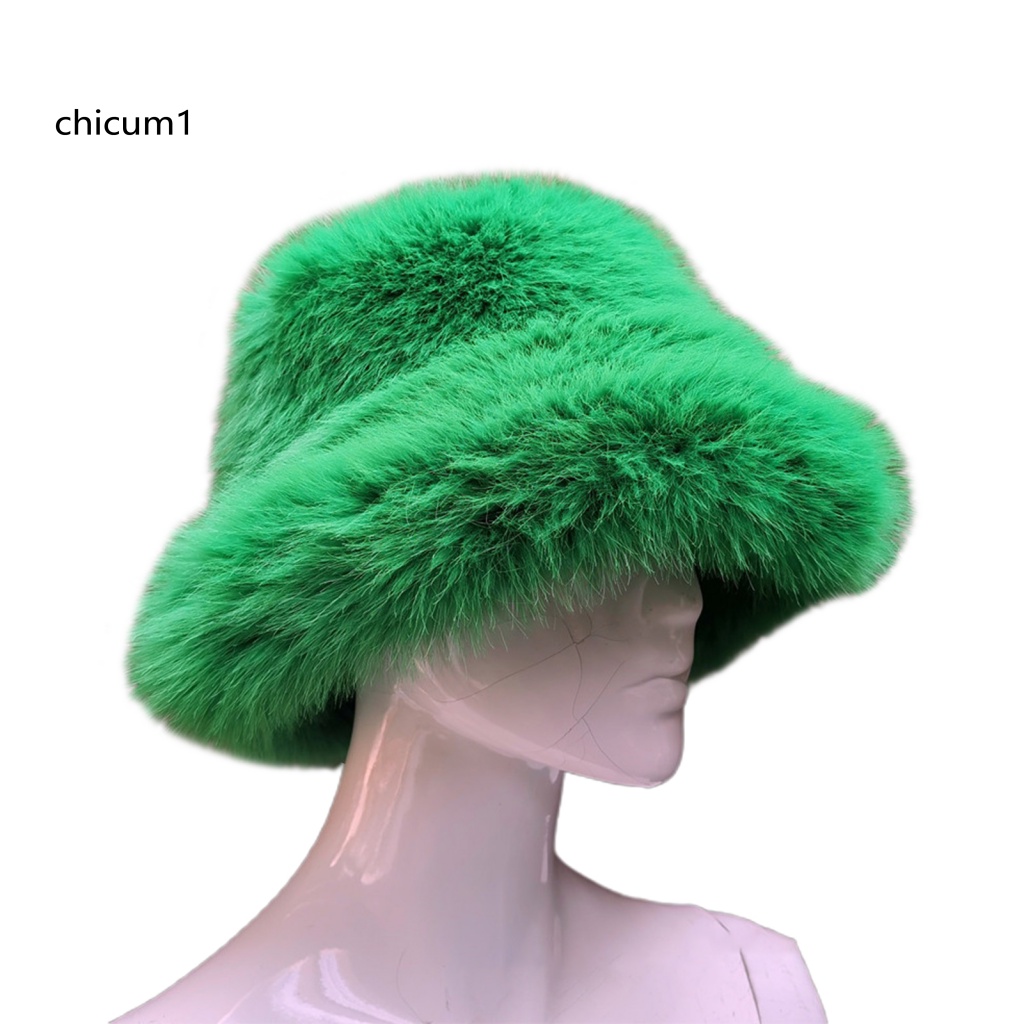 Mũ Tai Bèo Phủ Lông Dày Dặn Mềm Mại Giữ Ấm Thiết Kế Sáng Tạo Cho Nữ