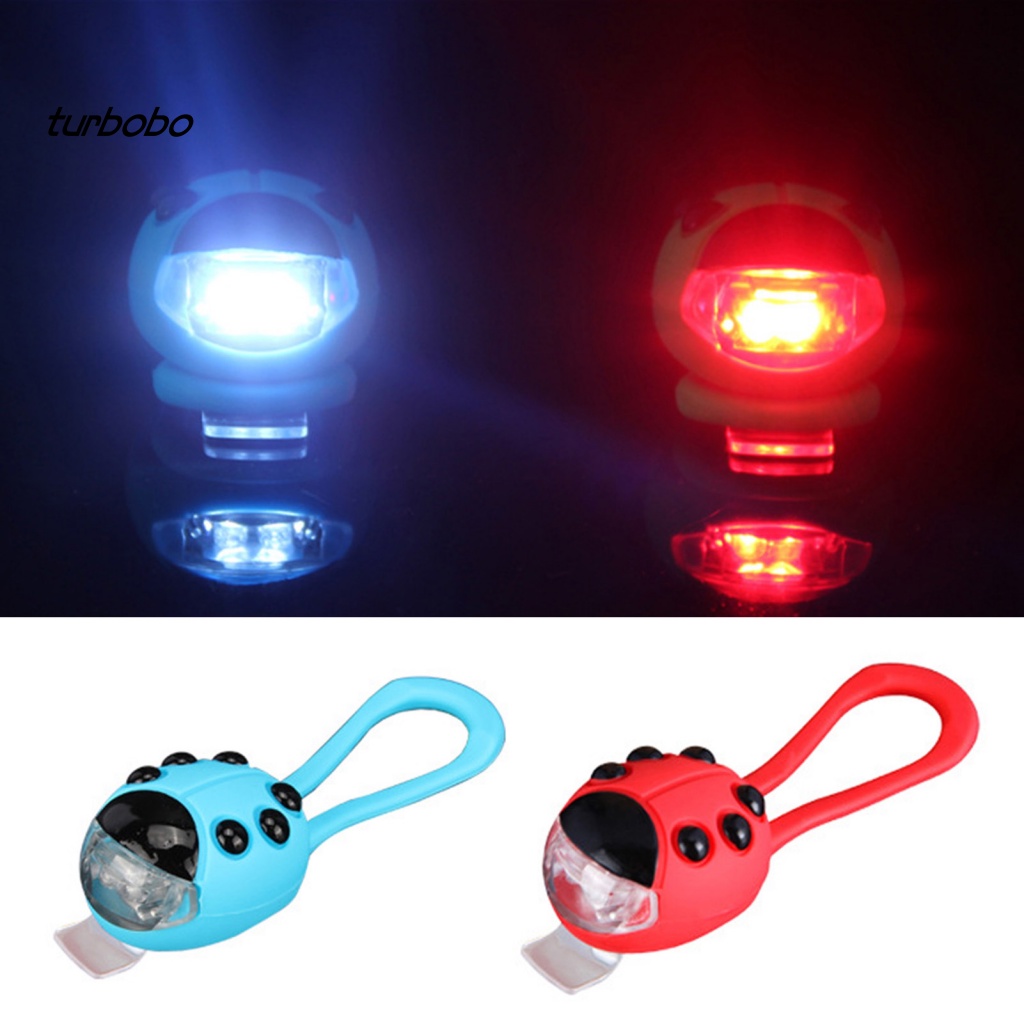 Đèn Pha Led Cảnh Báo An Toàn Hình Bọ Rùa Cho Xe Đạp Scooter