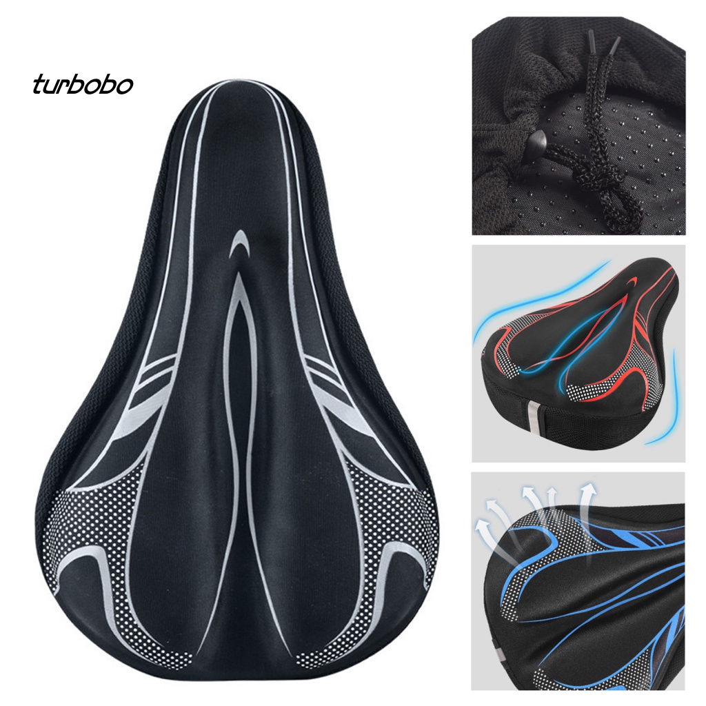 Vỏ Bọc Yên Xe Đạp Chất Liệu Xốp Mềm Mại Co Giãn Chống Trượt Phản Quang Tiện Dụng