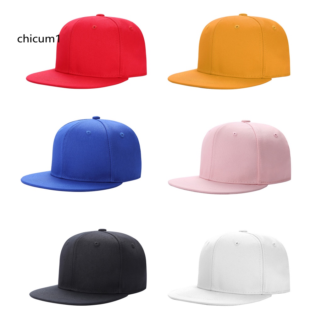 Mũ Lưỡi Trai CC Màu Sắc Đơn Giản Phong Cách Hip hop Cho Nam