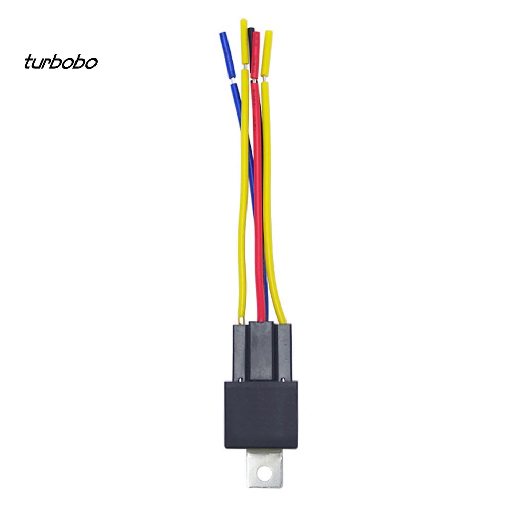 Rơ Le Ô Tô Urobobo DC 12V 5 Pin 5 Dây Với Ổ Cắm 30 / 40 Amp