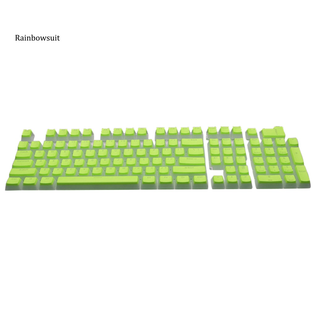 Set 104 Nắp Đậy Bàn Phím Cơ PBT Hình Bánh Pudding Đáng Yêu Chống Mài Mòn Cho PC