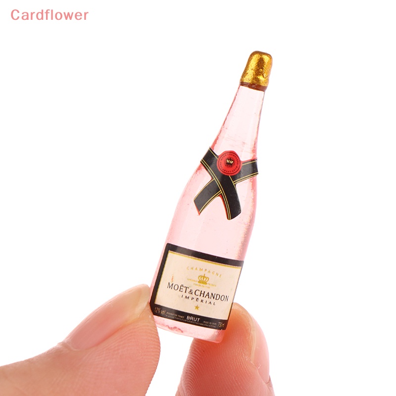 Bộ 5 Mô Hình Chai Rượu Vang Trang Trí Nhà Búp Bê Mới