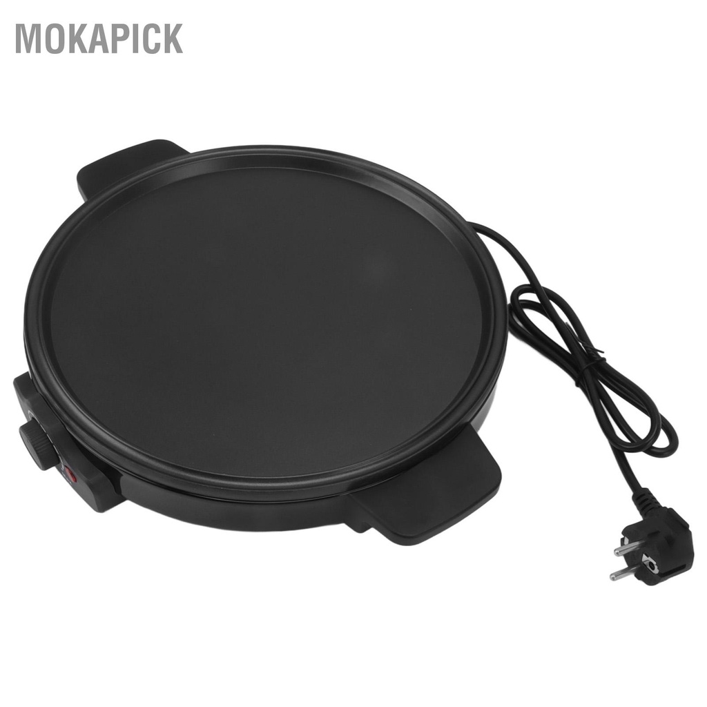 Mokapick Máy Làm Bánh Crepe Điện 2000W  Điều Chỉnh Nhiệt Độ Chính Xác Có Thể Nướng Kếp Cho Bữa Nửa Buổi Hoàn Hảo Blintzes Trứng Tortilla Thịt Xông Khói Phích Cắm Châu Âu 220V