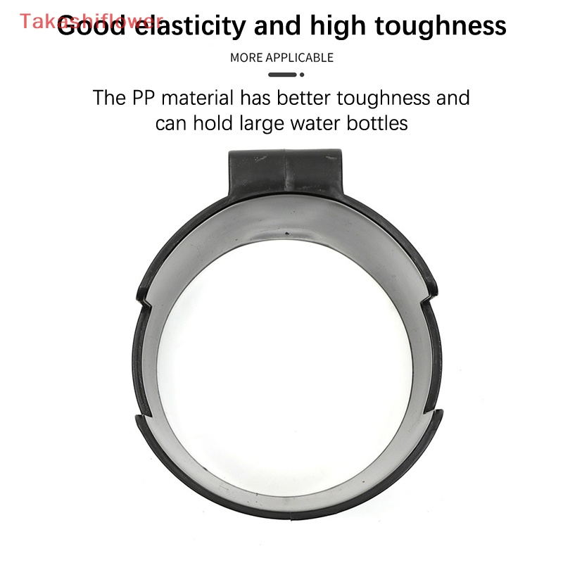 1 Giá Đỡ Cốc Nước / Chai Nước Gắn Cửa Xe Hơi / Xe Máy Thiết Kế Nhỏ Gọn Tiện Dụng