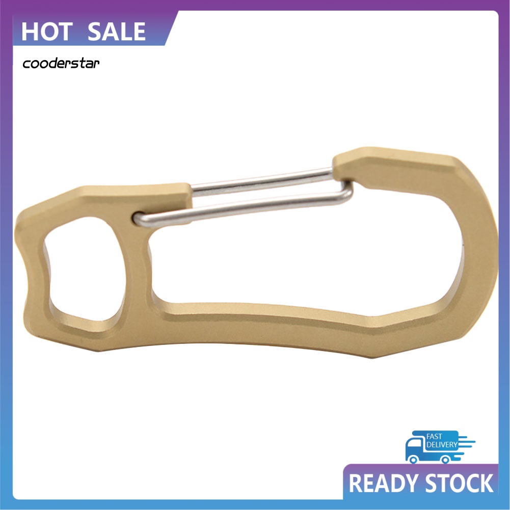 Móc Khóa Carabiner Bằng Đồng Thau Dùng Đi Cắm Trại