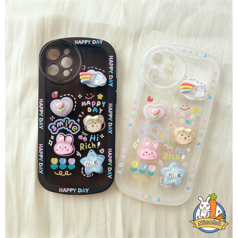 Ốp Điện Thoại 3D Trong Suốt Cho Huawei Y9 2019 Nova 10 9 8 7i 7 Se Pro Nova 5T Nova Y70 Y90 Plus Y7P Y6P Mate 40 30 Pro P40 P30 Pro