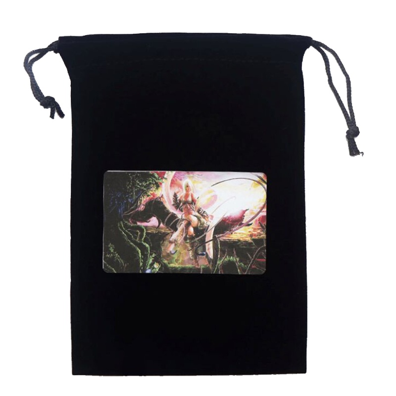 Túi Dây Rút Vải Nỉ Đựng Bài Tarot Tiện Dụng