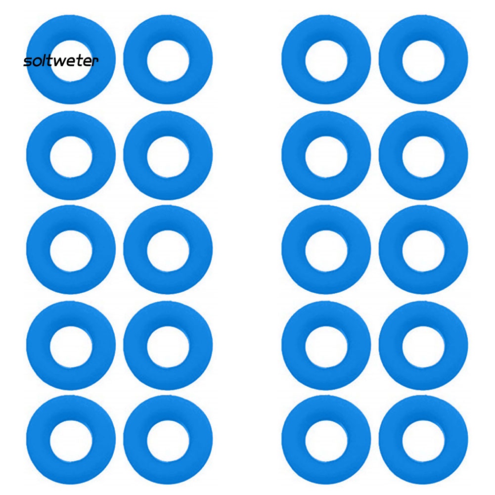 Bộ 10 Cặp Móc Tai Tròn Bằng Silicon Mềm Chống Trượt Dùng Đeo Kính Mát