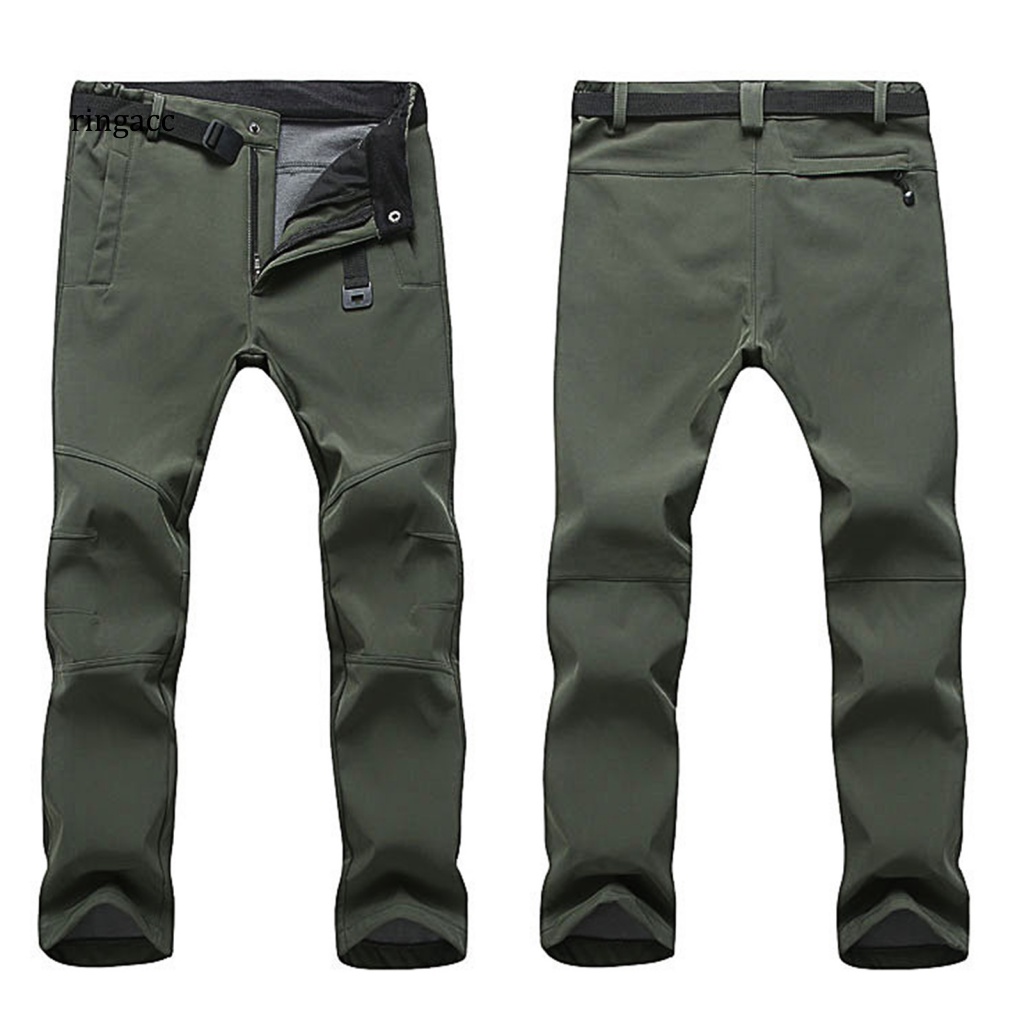 Quần Dài Leo Núi Vải Lông Cừu Dày Dặn Chống Gió / Thấm Nước Thời Trang Cho Nam