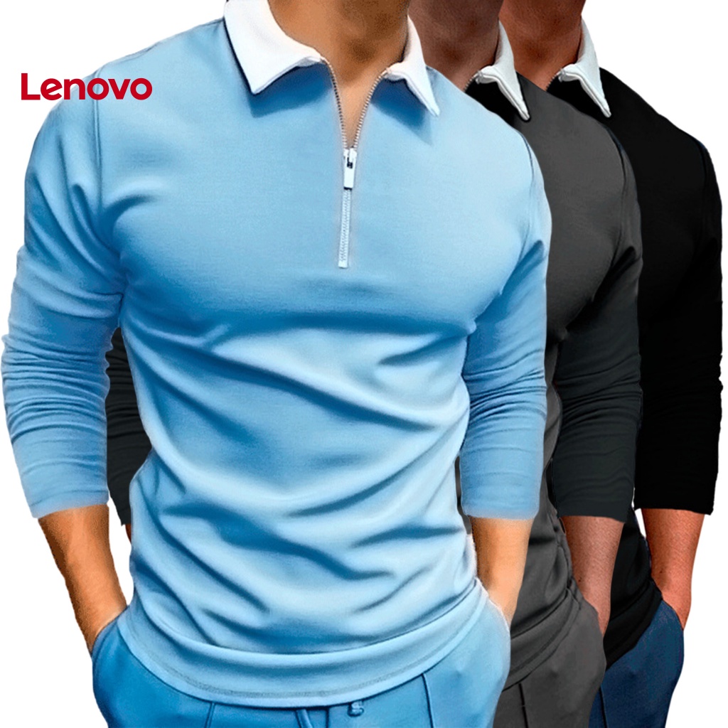 Áo Sơ Mi Tay Dài Cổ Bẻ Dáng Ôm Có Khóa Kéo Màu Sắc Hoa Hướng Dương Thời Trang Công Sở Cho Nam