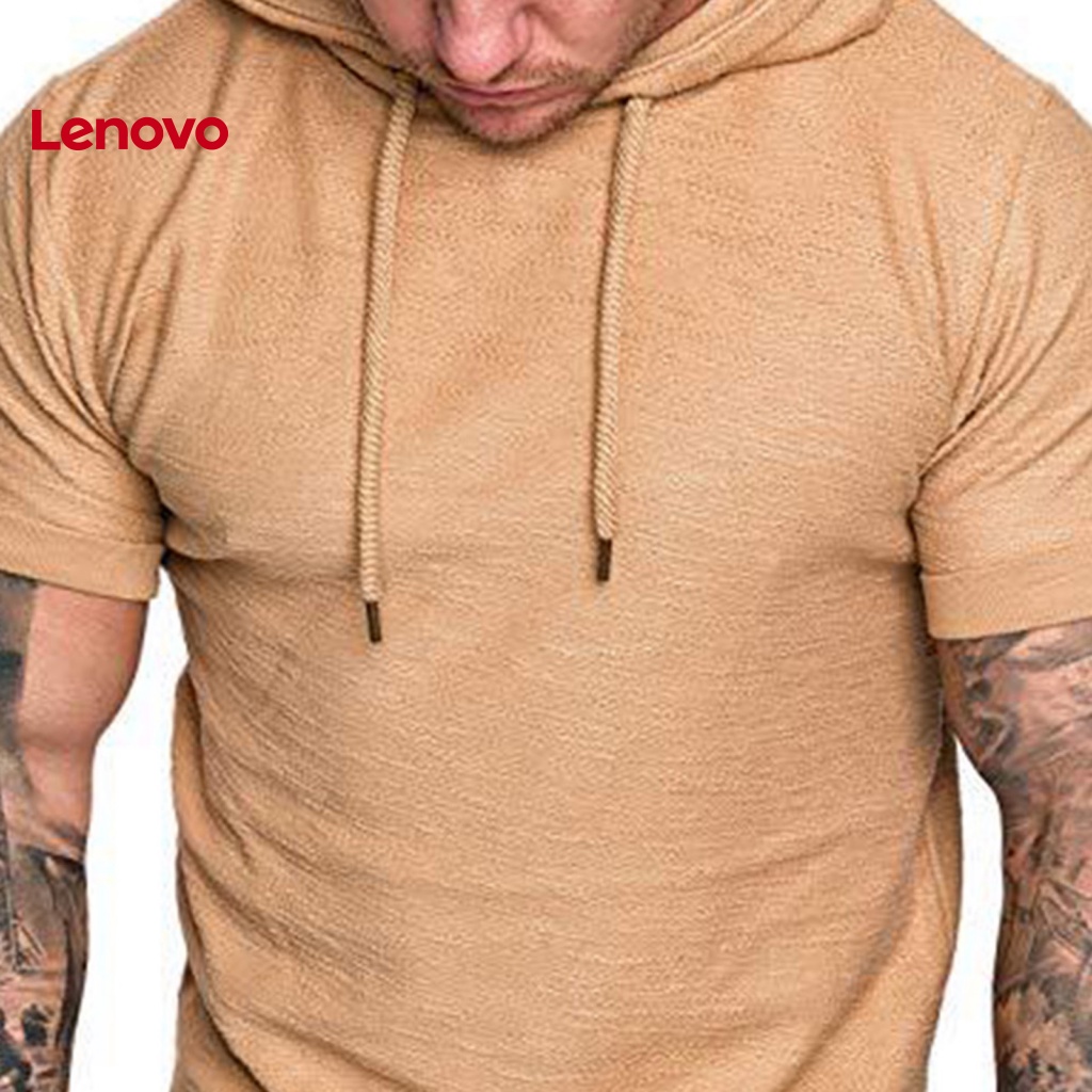 Áo Hoodie Thể Thao Tay Ngắn Dáng Ôm In Hình Hoa Hướng Dương Thời Trang Cho Nam