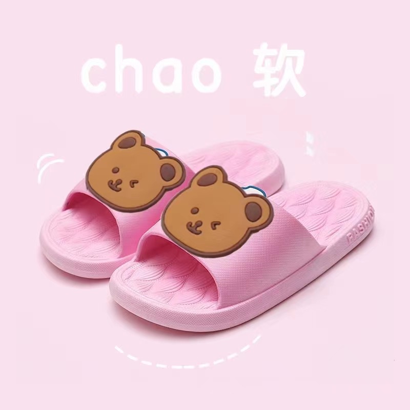 Dép Sandal Mùa Hè Hàn Quốc Họa Tiết Thỏ Hoạt Hình Dễ Thương Cho Gia Đình Và Trẻ Em