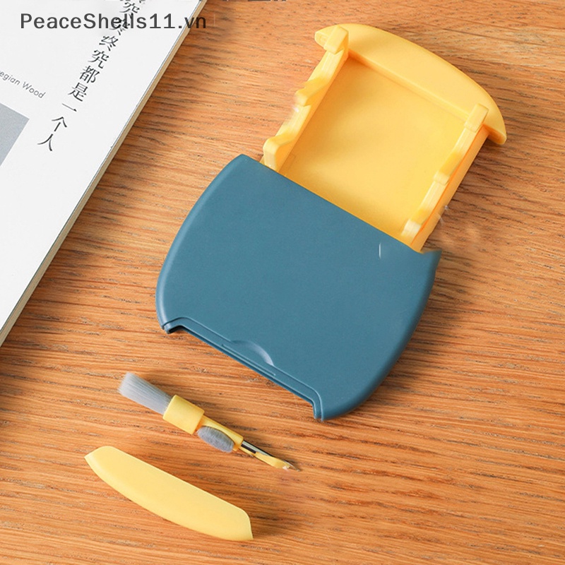 Bộ Cọ Làm Sạch Tai Nghe / Giá Đỡ Điện Thoại / Máy Tính Bảng / Laptop 3 Trong 1 PeaceShells al