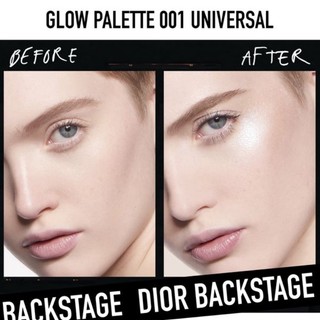 Bảng phấn High Light & Blush Dior Backstage 001/ 002 ( Sản Phẩm Chính Hãng )
