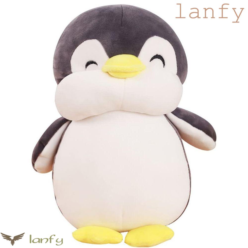 LANFY Thú Nhồi Bông Hình Chim Cánh Cụt Hoạt Hình 25-40cm