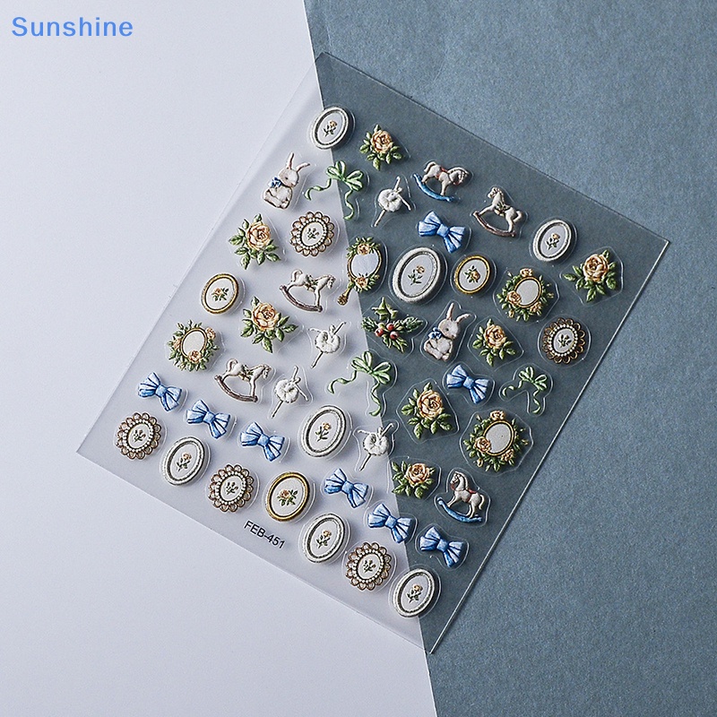 Miếng Dán Trang Trí Móng Tay Ba Chiều Diy