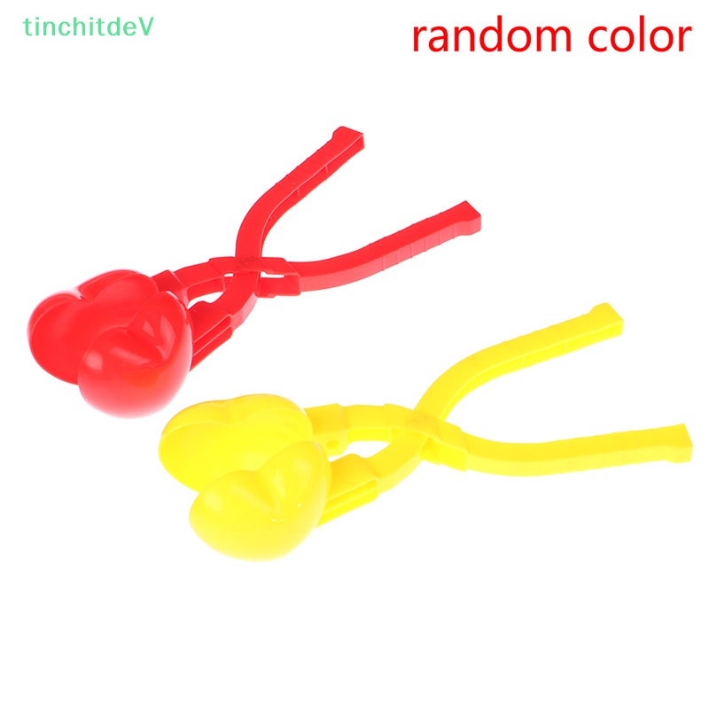 [TinchitdeV] 1 Khuôn Kẹp Tạo Hình Trái Tim / Bóng Tuyết Mùa Đông Cho Trẻ Em [Mới]