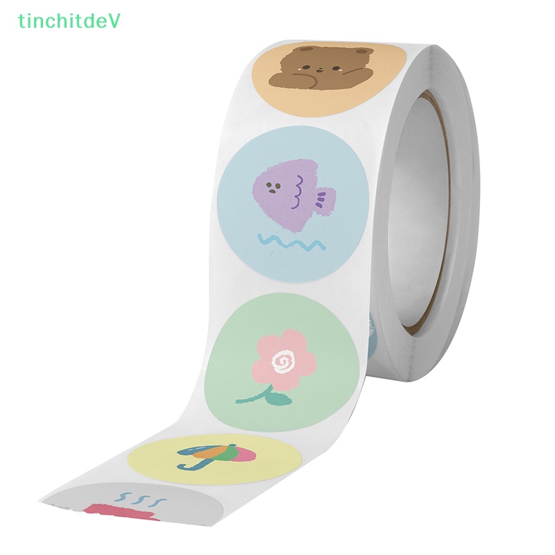 [TinchitdeV] 500 Miếng Dán Khen Thưởng Động Vật Trang Trí Cho Trường Học [Mới]