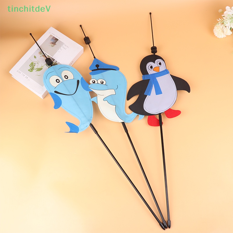 [TinchitdeV] 1 Đồ Chơi Chong Chóng Gió Chim Cá Heo Chim Cánh Cụt Đầy Màu Sắc Trang Trí Sân Vườn Ngoài Trời Cho Trẻ Em [Mới]