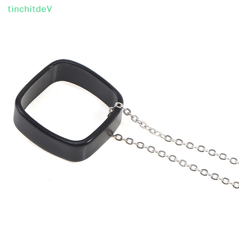 [TinchitdeV] Nhẫn Ảo Thuật Màu Đen Hình Tròn / Vuông Quang Học [Mới]