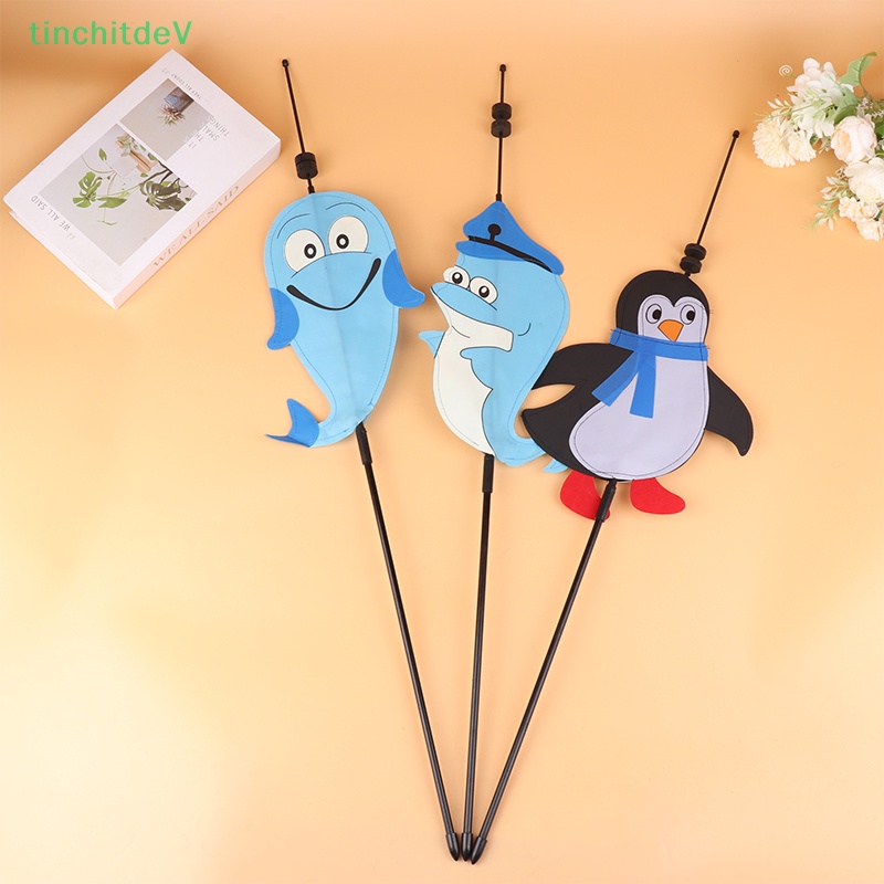 [TinchitdeV] 1 Đồ Chơi Chong Chóng Gió Chim Cá Heo Chim Cánh Cụt Đầy Màu Sắc Trang Trí Sân Vườn Ngoài Trời Cho Trẻ Em [Mới]