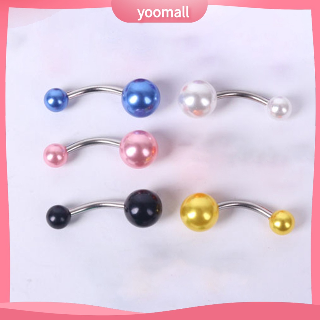 Set 10 Khuyên Rốn Acrylic Thời Trang Cá Tính