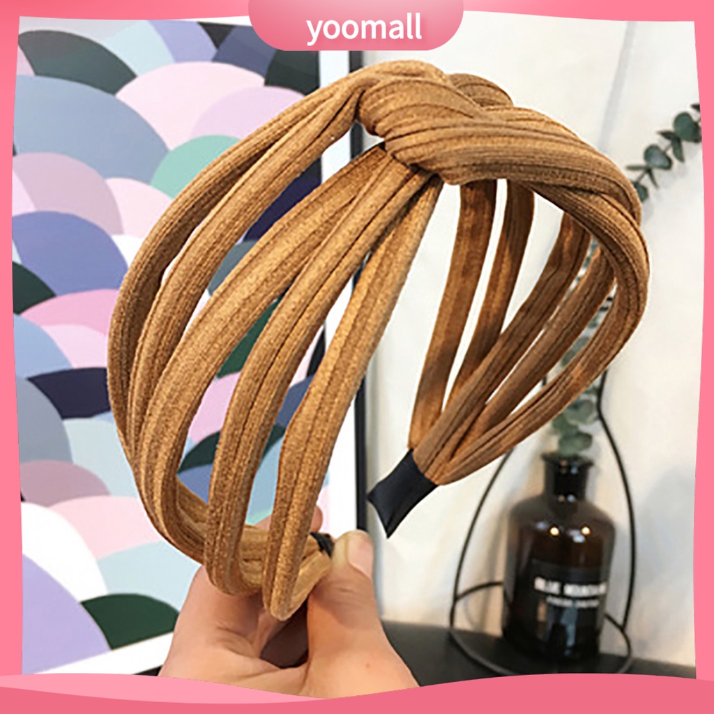 Băng Đô Cài Tóc Bằng Vải Chống Trượt Thoải Mái Cho Nữ