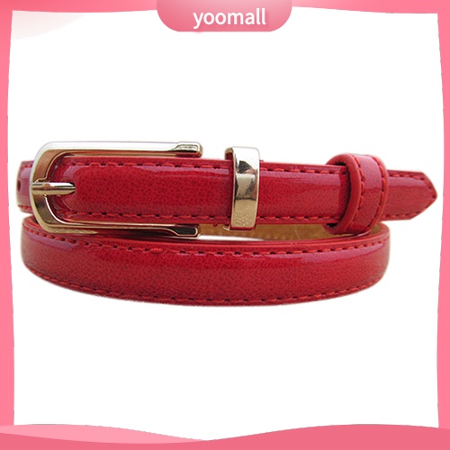 Thắt Lưng Giả Da Màu Kẹo Thời Trang Mùa Hè Cho Nữ