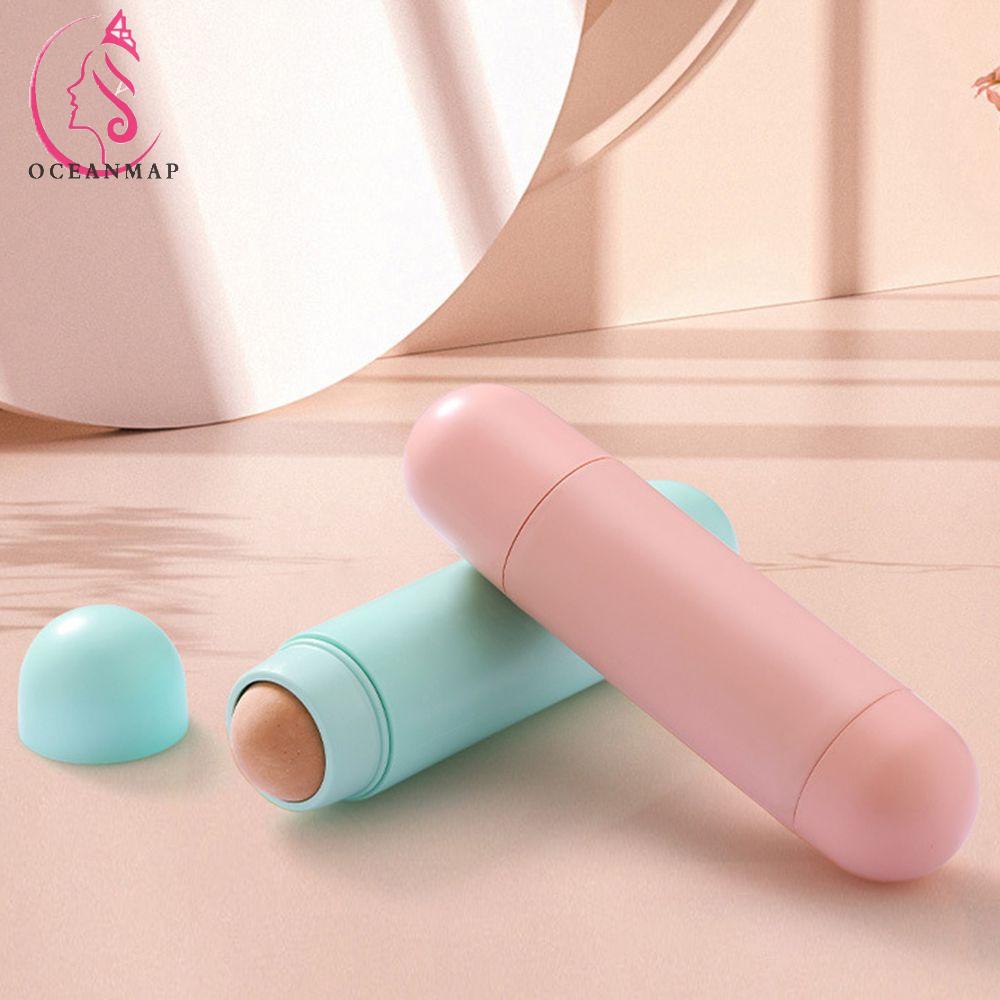 OCEANMAP Cây Lăn Mát Xa Mặt 2 Trong 1 Hai Đầu Tiện Dụng