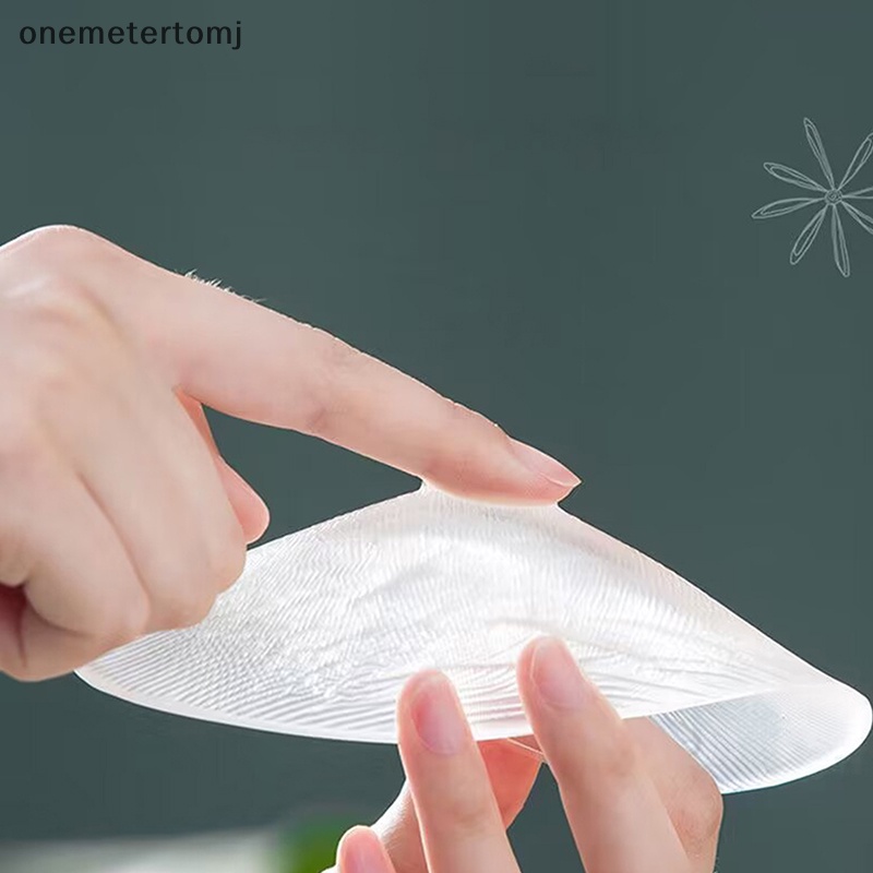 1 Cặp Đệm Vai Bằng Silicon Mềm Tự Dính Chống Trượt Có Thể Tái Sử Dụng Trang Trí Quần Áo Nữ