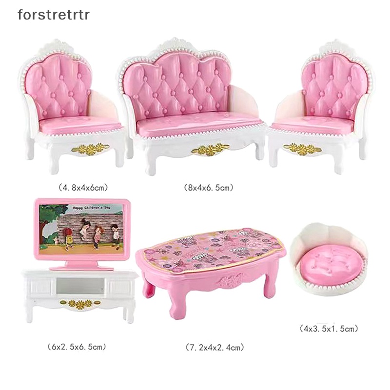 Set 4 / 7 / 10 / 11 Đồ Chơi Nội Thất Mini Trang Trí Nhà Búp Bê