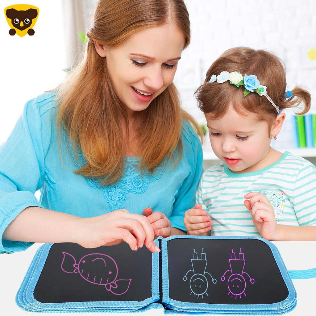 Sách Vẽ Kèm 12 Bút Màu Nước 14 Trang Dành Cho Bé Trai Bé Gái SHOPCYC0095