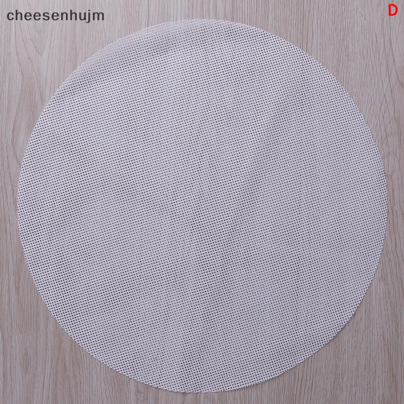 Tấm Lưới Lót Bánh Bao Hấp Hình Tròn Bằng Silicon Chống Dính Tiện Dụng