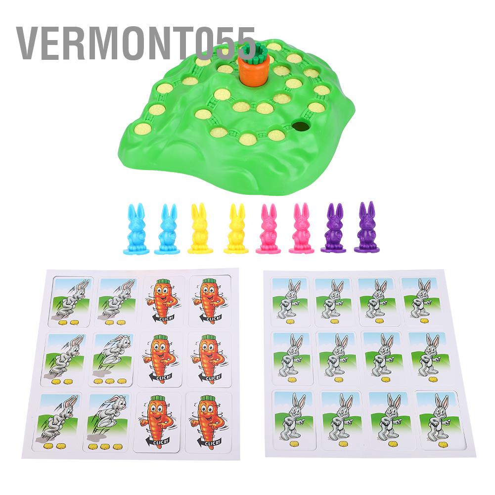 Vermont055 Trò chơi vui nhộn dành cho gia đình thỏ Bunny Hop trẻ em