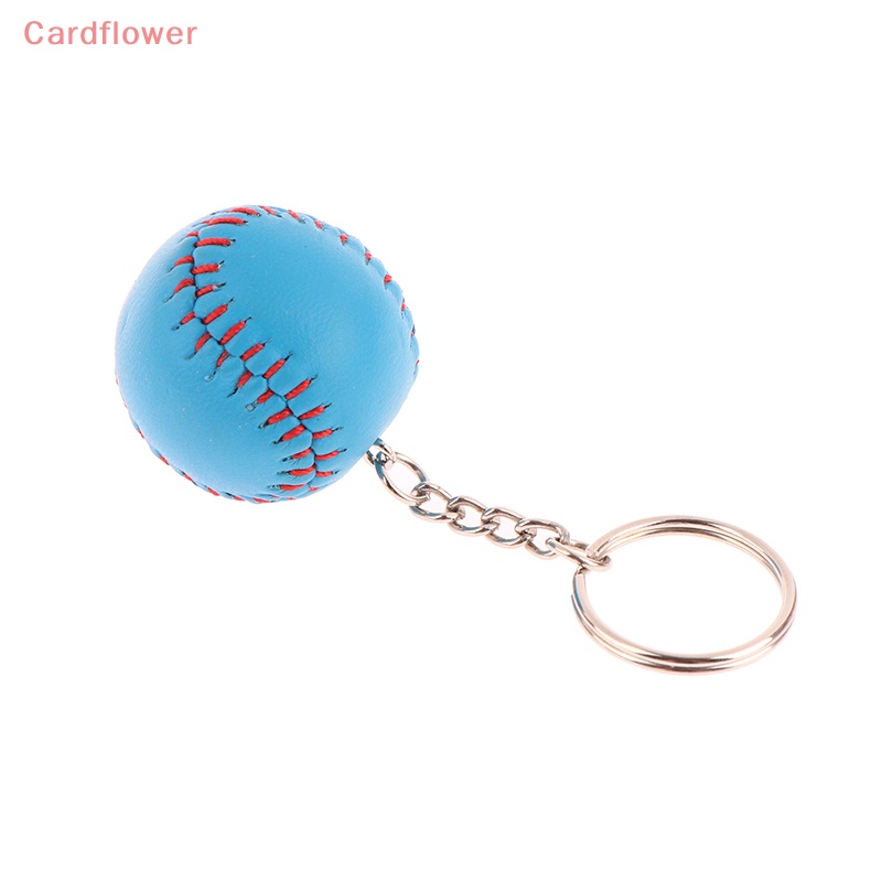 < Cardflower > Móc Khóa Bóng Chày Thời Trang Cá Tính Trang Trí Ba Lô Túi Xách Xe Hơi Quà Tặng Tốt Nhất Cho Bạn Trai