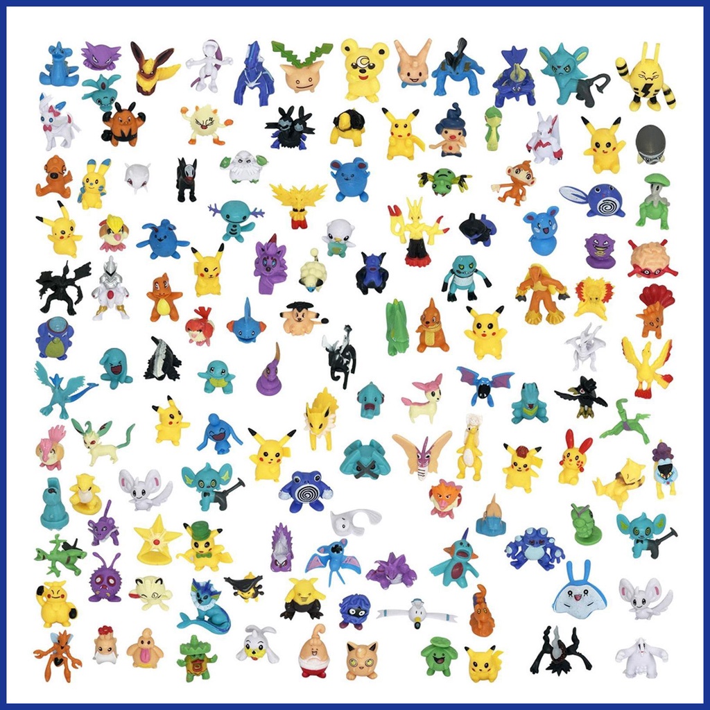 Set 24 Mô Hình Nhân Vật Pokemon mini 2023
