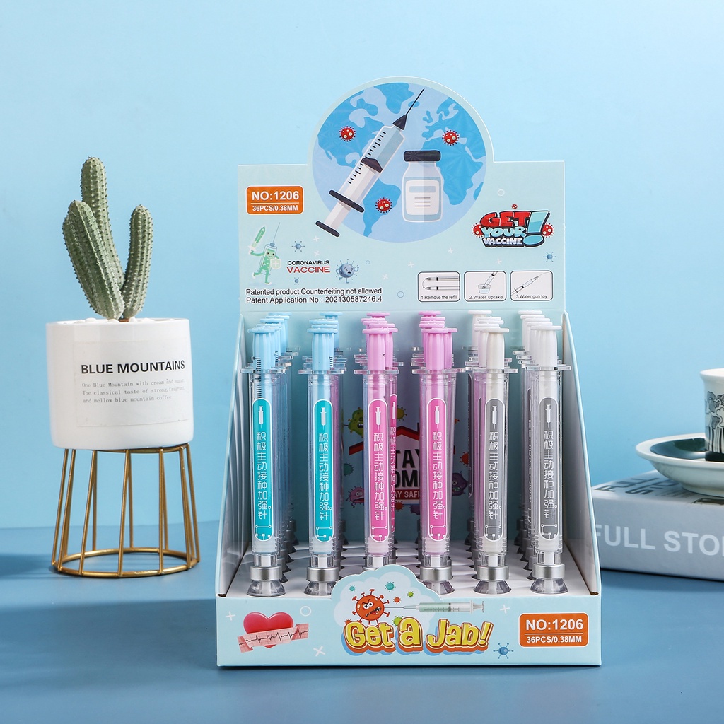 Bút Mực Gel Ngòi 0.38mm Họa Tiết graffiti Dễ Thương