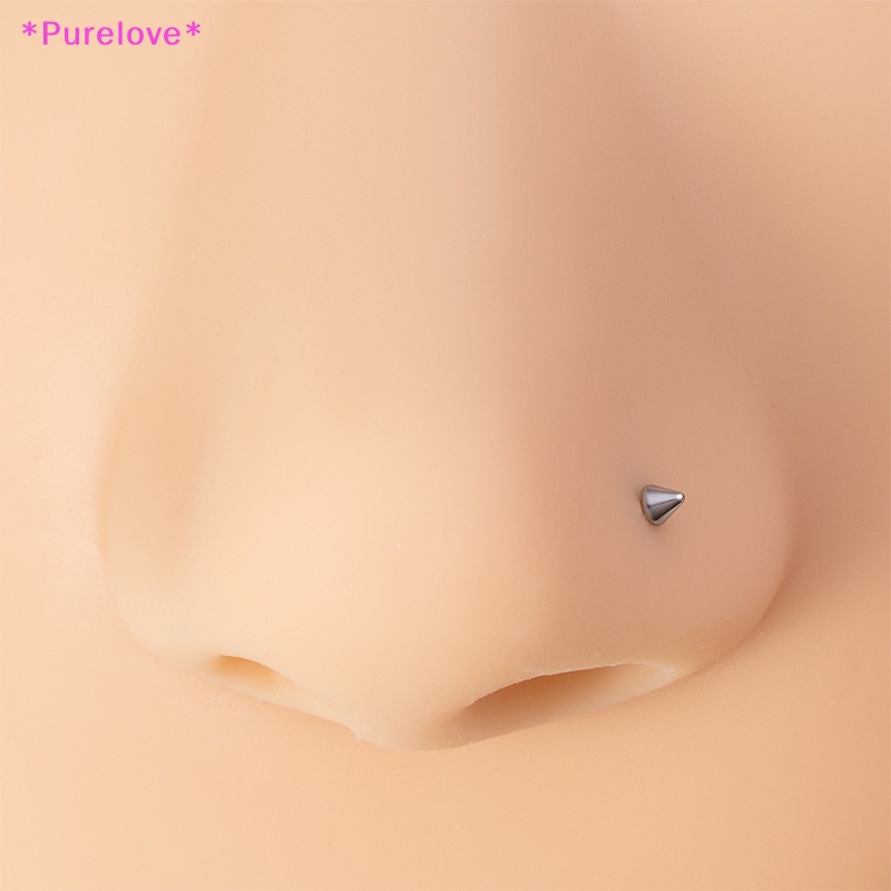 Set 5 Khuyên Mũi Bằng Thép Không Gỉ Cá Tính Cho Nam Và Nữ Mới