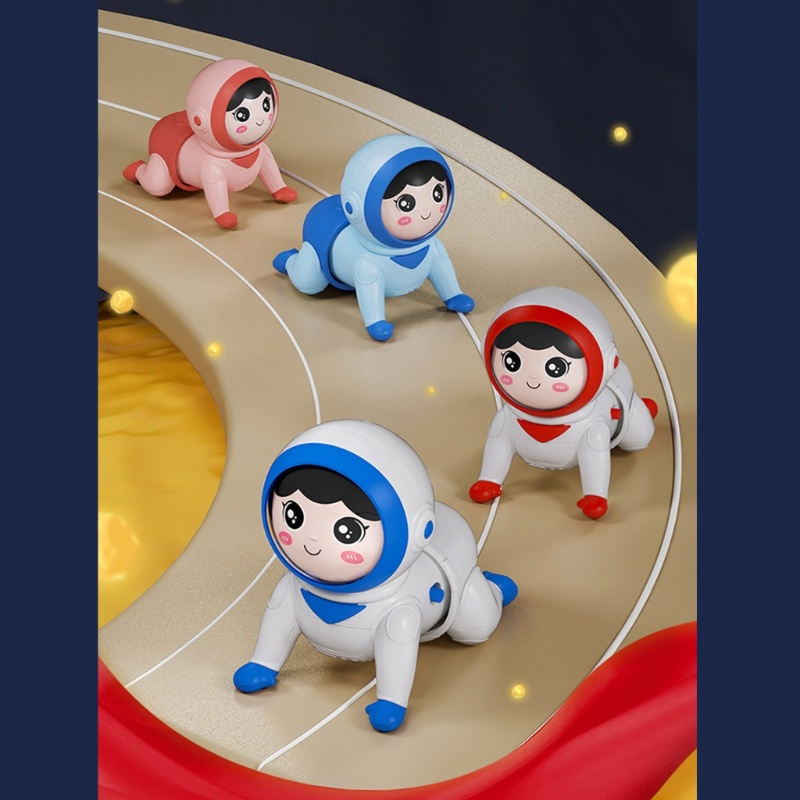 Đồ Chơi Búp Bê Bò Bằng Điện Chống Va Chạm Phát Ra Âm Thanh Giáo Dục Sớm Cho Bé